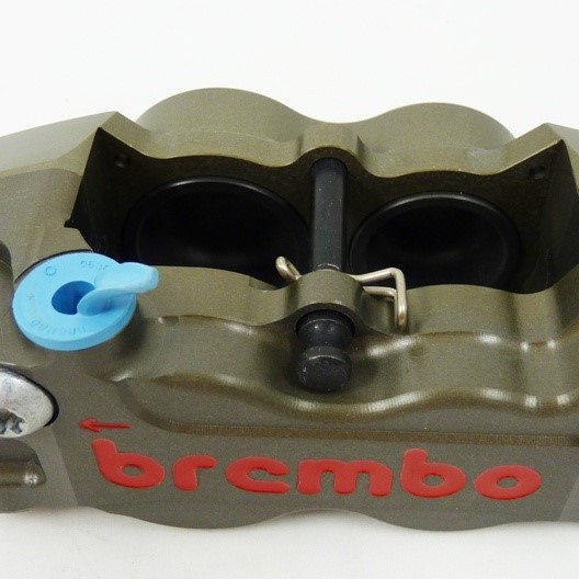 brembo ブレーキキャリパー 108mm Brembo Kawasaki ZX-10R 08-10 108mm Radial M4 Monobloc Front